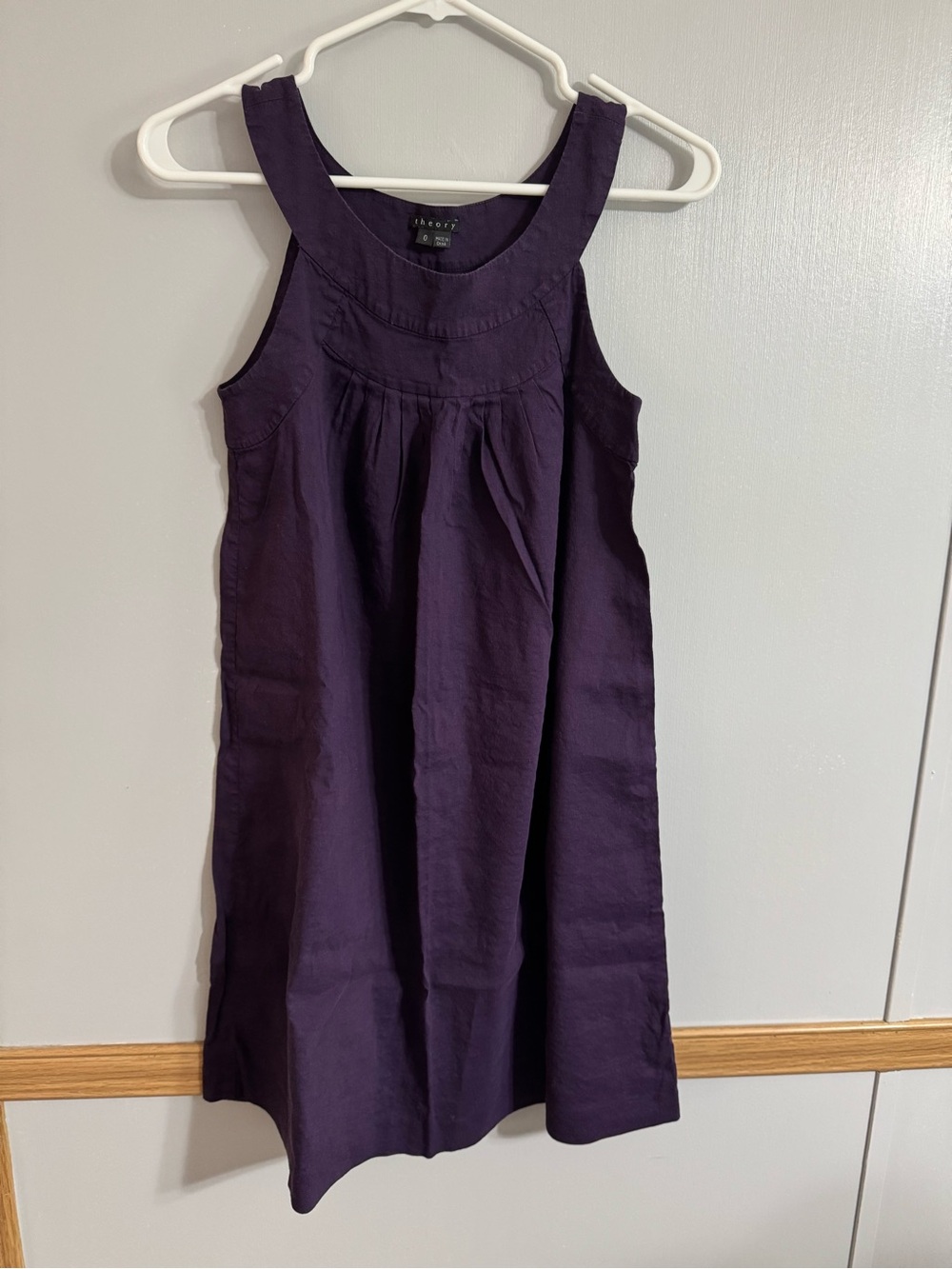Theory Purple Sleeveless Summertime Casual Dress Size 0